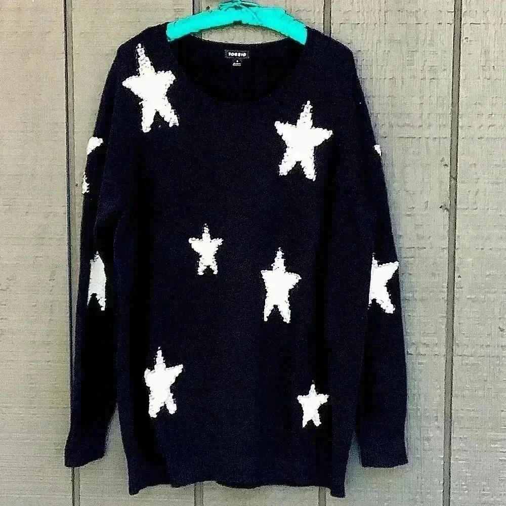 TORRID Star Cotton Sweater 2X
